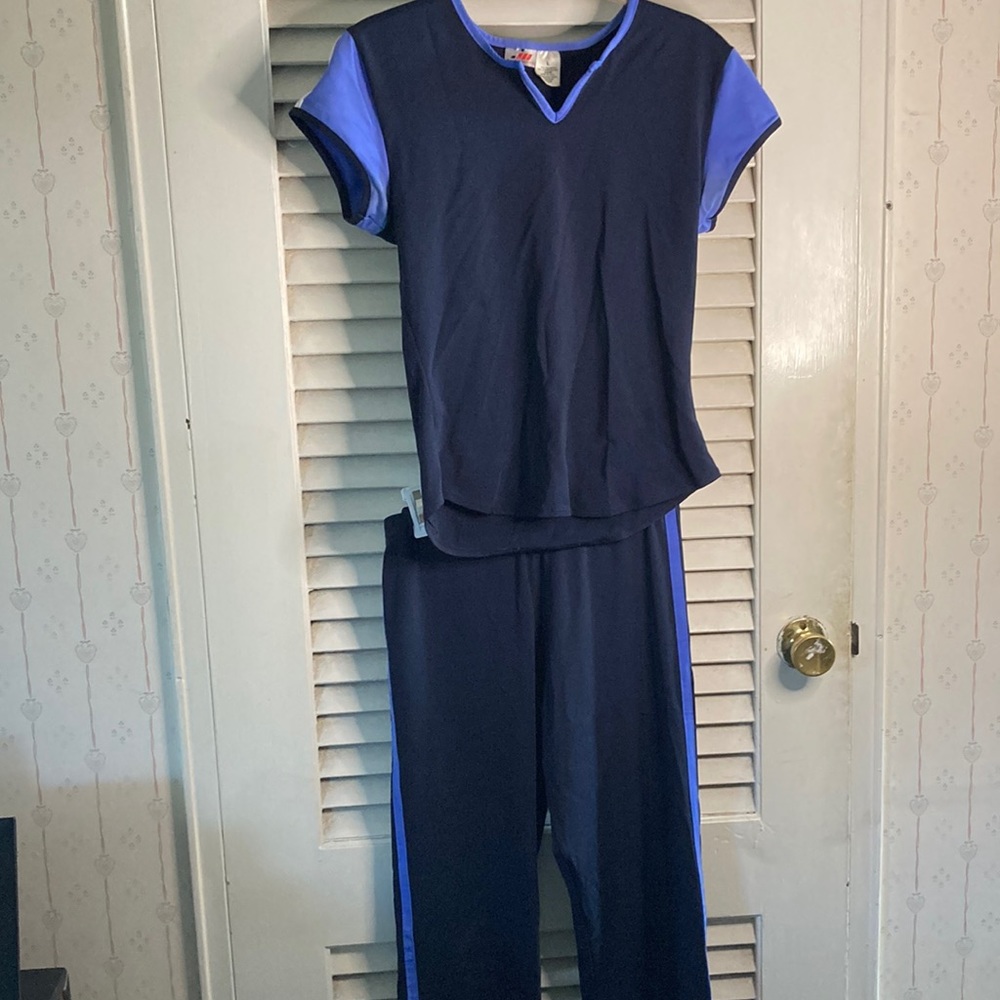 Moret Ultra - L blue two piece workout suit